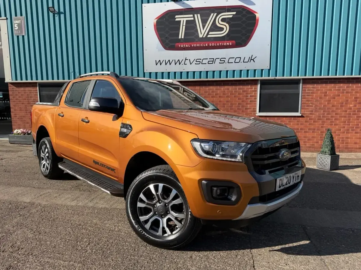 Begagnad Ford Ranger Wildtrack 200 HK (147 kW) 2020 Orange Pickup