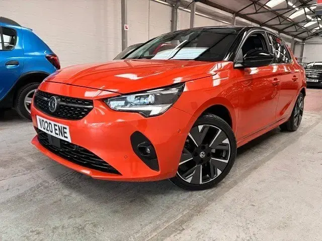 Usado Vauxhall Corsa-e Elite 100 kW (136 HP) 2020 Laranja Citadino