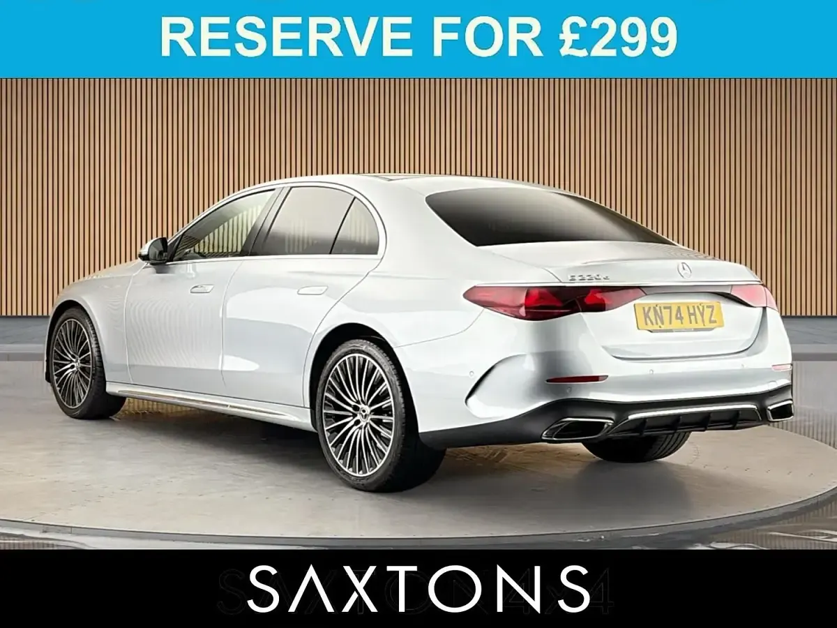 Used Mercedes E220 AMG Line Premium Plus 2024 Silver Sedan
