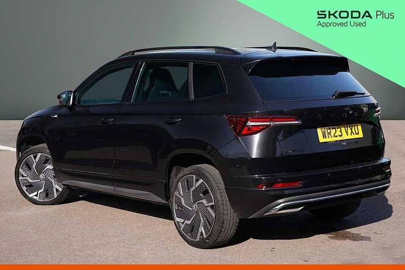 Used Skoda Karoq SportLine 150 HP (110 kW) 2023 Black magic pearl effect SUV