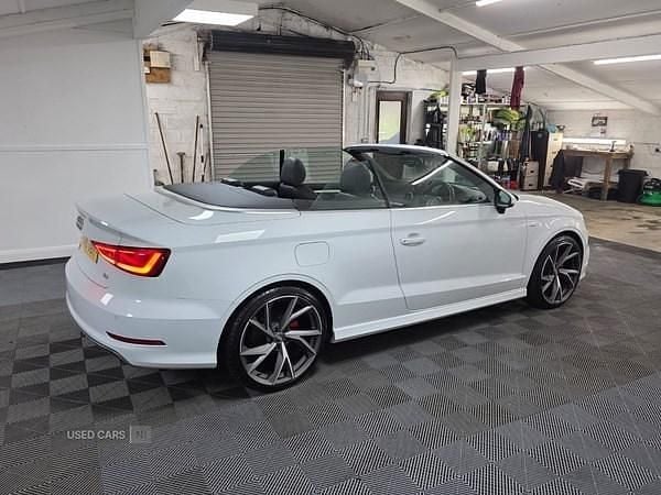 Used Audi A3 Cabriolet S-Line 2015 White Cabriolet