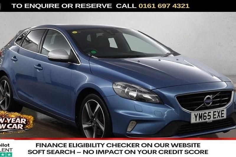 Blue Used 2016 Volvo V40 R-Design Hatchback | £9,940 (Fair price) - Image 1/1