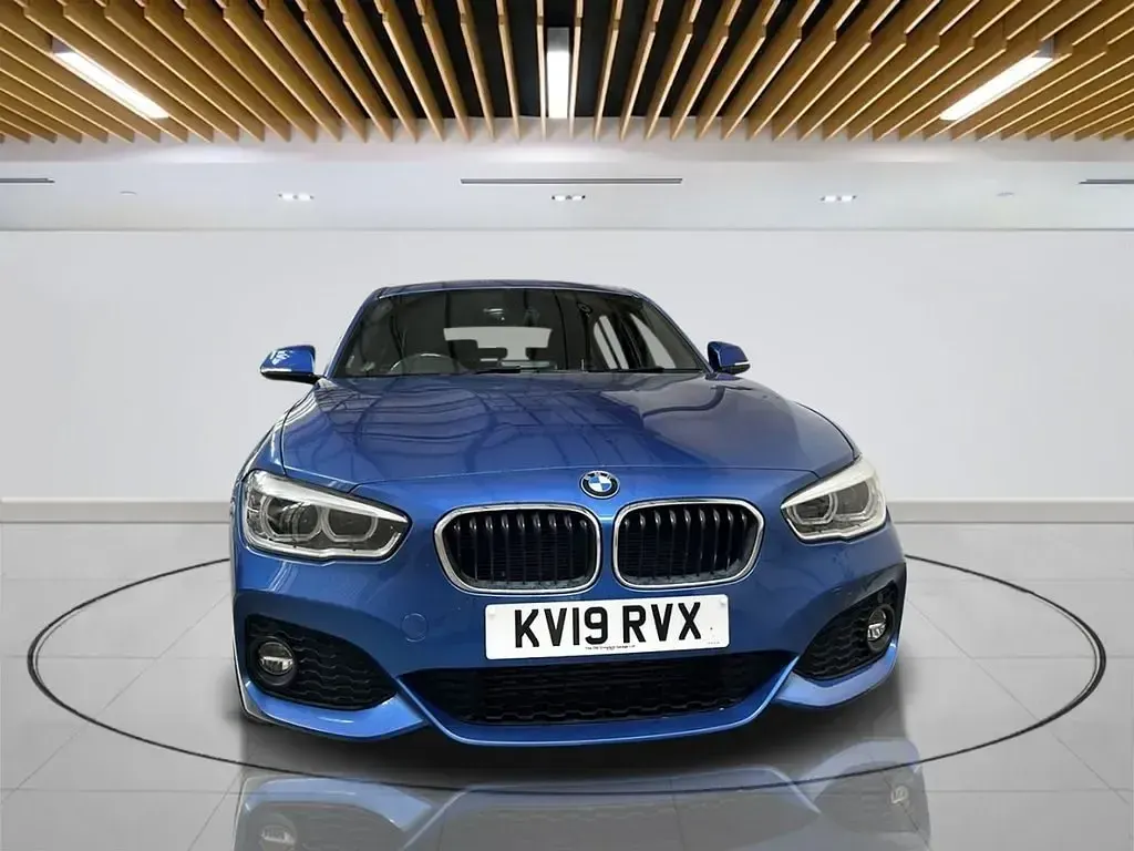 Usado BMW 116 M Sport 2019 Azul Utilitario