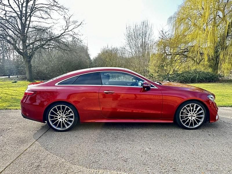 Used Mercedes E220 AMG Line Premium 2018 Red Coupe