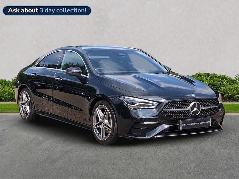 Black Used 2024 Mercedes CLA180 Executive Sedan | £28,033 (A bit pricey) - Image 1/4