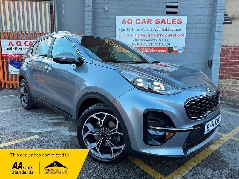 Silver Used 2021 Kia Sportage GT-Line SUV | £11,490 - Image 1/4