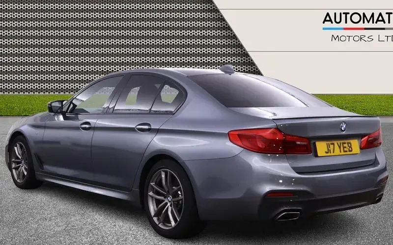 Used BMW 520 M Sport 190 HP (139 kW) 2018 Blue Sedan