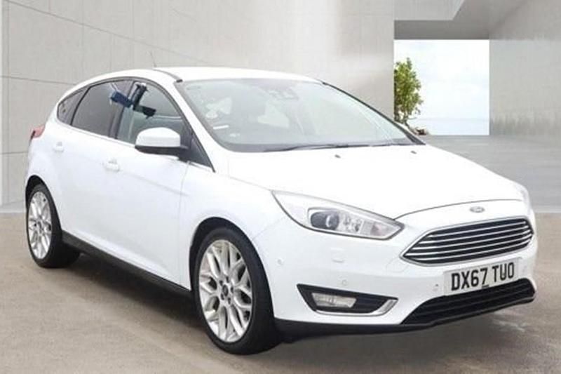Used Ford Focus Titanium X 125 HP (91 kW) 2017 White Hatchback