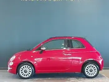 Usado Fiat 500C Lounge 69 HP (50 kW) 2019 Vermelho Cabrios