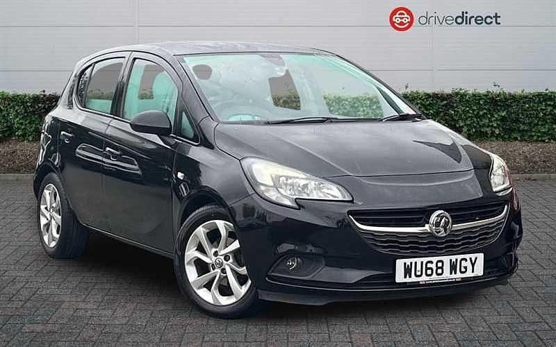 Black Used 2018 Vauxhall Corsa Hatchback | £6,991 (Fair price) - Image 1/4