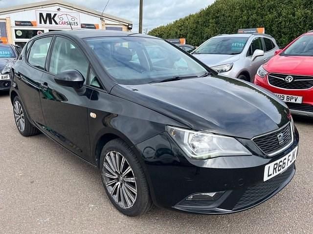 Used Seat Ibiza SE 90 HP (66 kW) 2016 Black Hatchback