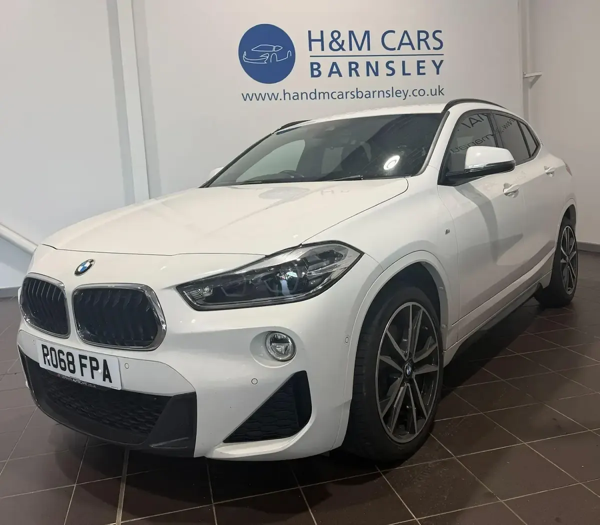 Used BMW X2 M Sport 187 HP (137 kW) 2018 White SUV