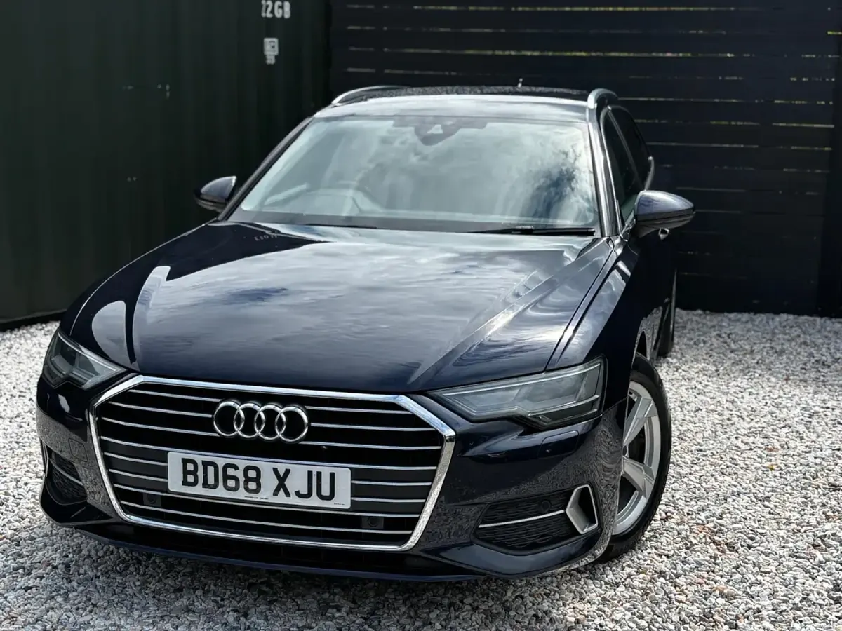 Used Audi A6 Sport 201 HP (147 kW) 2018 Blue Estate