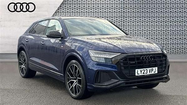 Blue Used 2023 Audi Q8 Black Edition SUV | £46,906 (Fair price) - Image 1/4