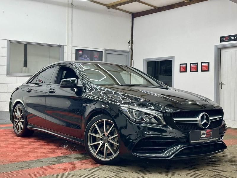 Black Used 2018 Mercedes CLA45 AMG Sedan | £19,990 (Good price) - Image 1/4