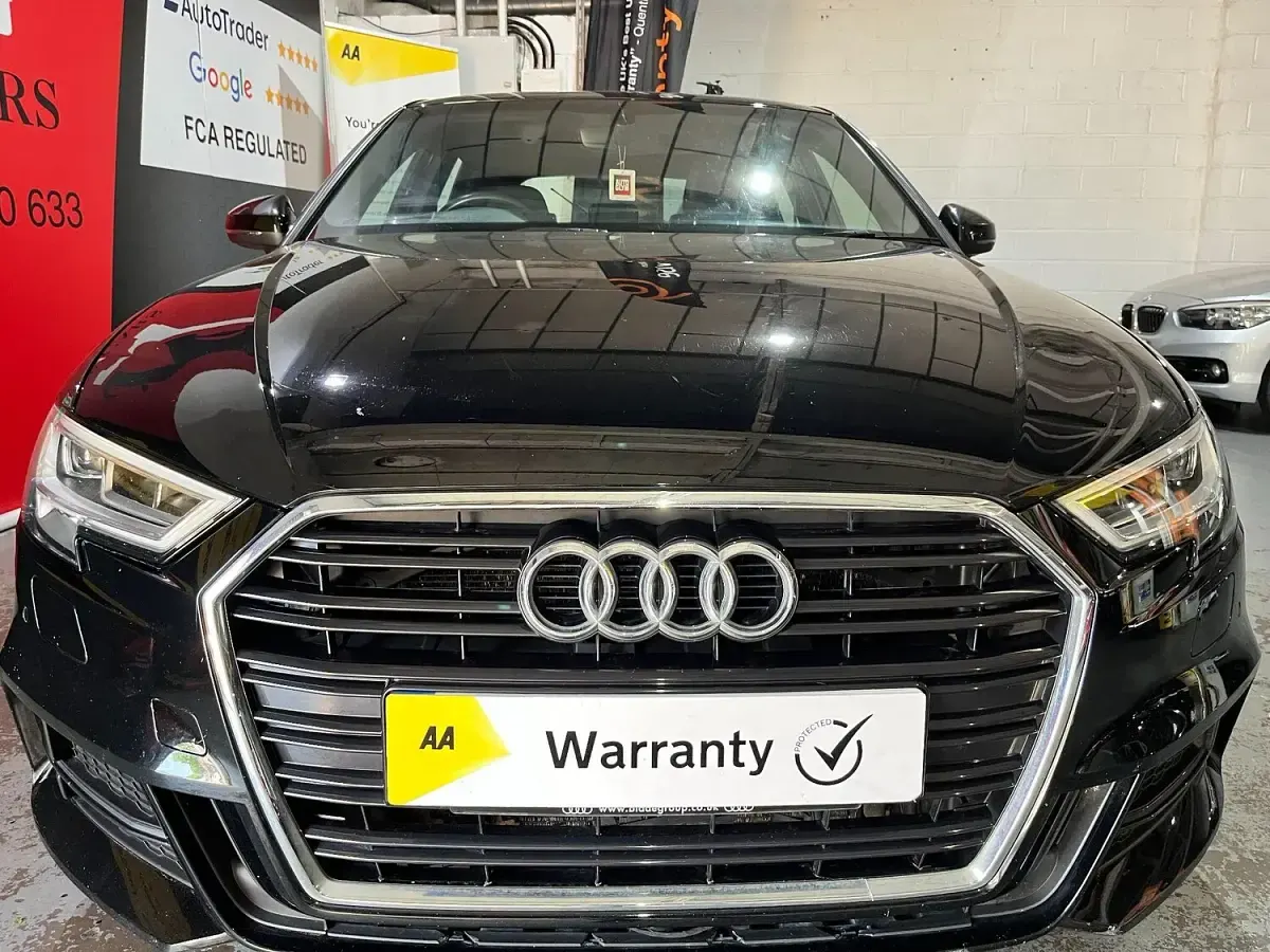 Used Audi A3 Sportback S-Line 2019 Black Hatchback