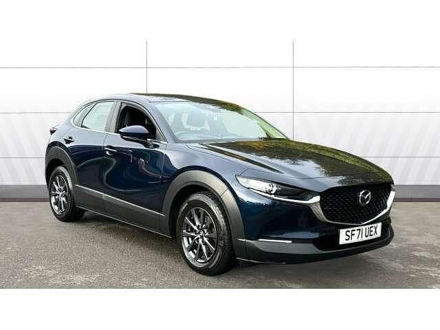 Blue Used 2021 Mazda CX-30 SUV | £16,000 (Good price) - Image 1/4