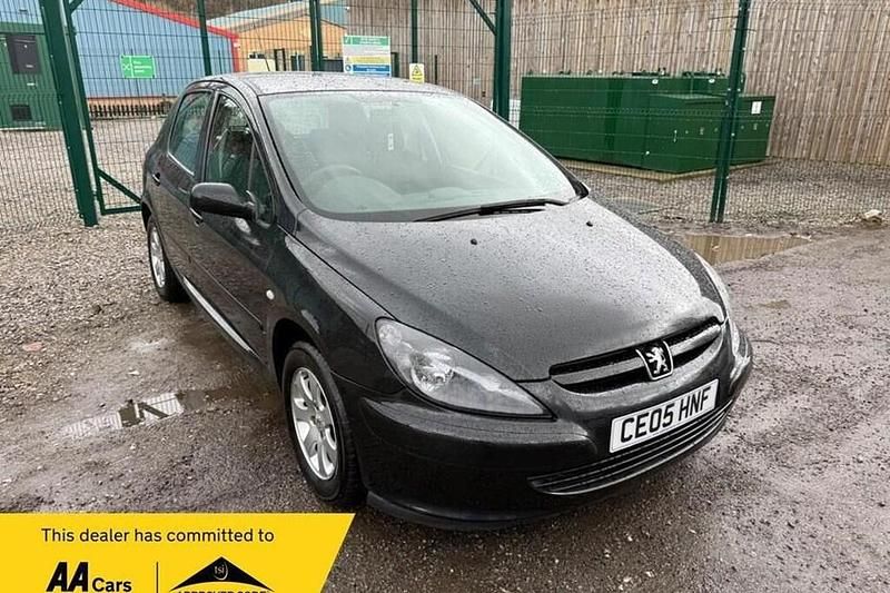 Used Peugeot 307 S 90 HP (66 kW) 2005 Black Hatchback