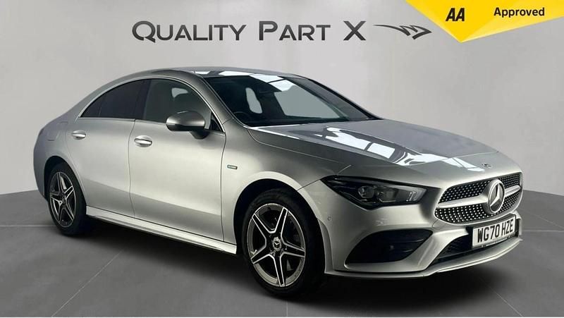 Silver Used 2020 Mercedes CLA250e AMG Line Premium Sedan | £17,500 (Fair price) - Image 1/4