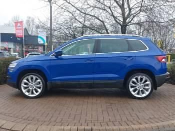 Used Skoda Karoq SE L 116 HP (85 kW) 2020 Blue SUV