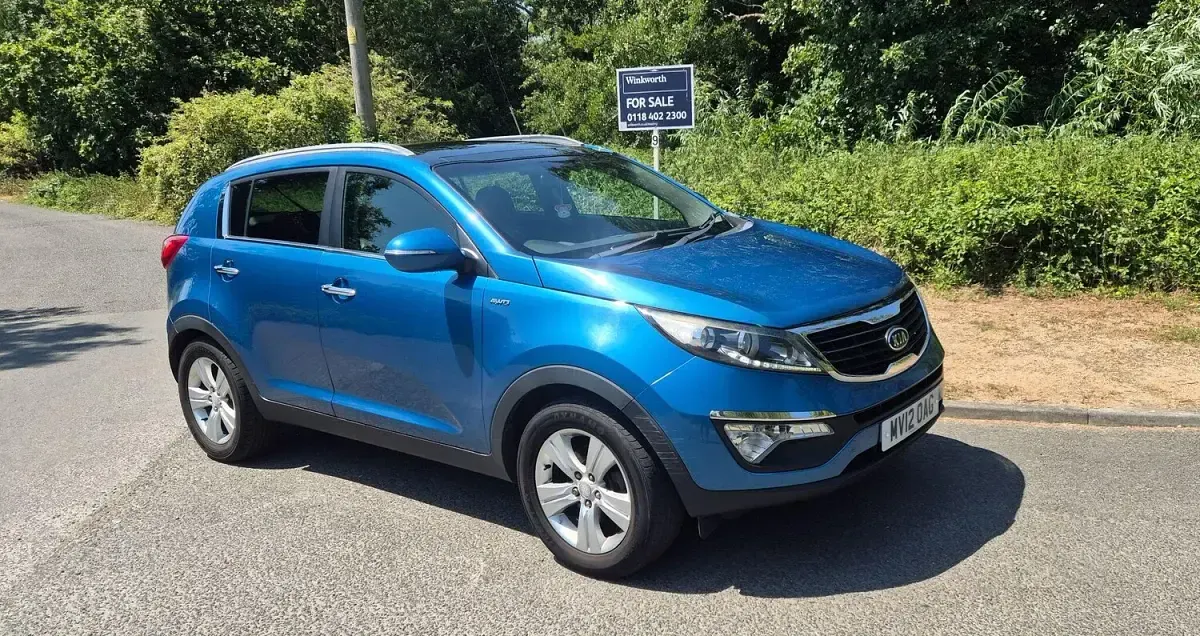 Used Kia Sportage 134 HP (98 kW) 2012 Blue SUV