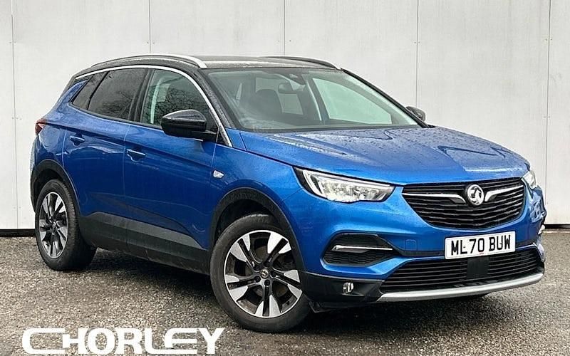 Used Vauxhall Grandland X SRi 131 HP (96 kW) 2020 Blue SUV