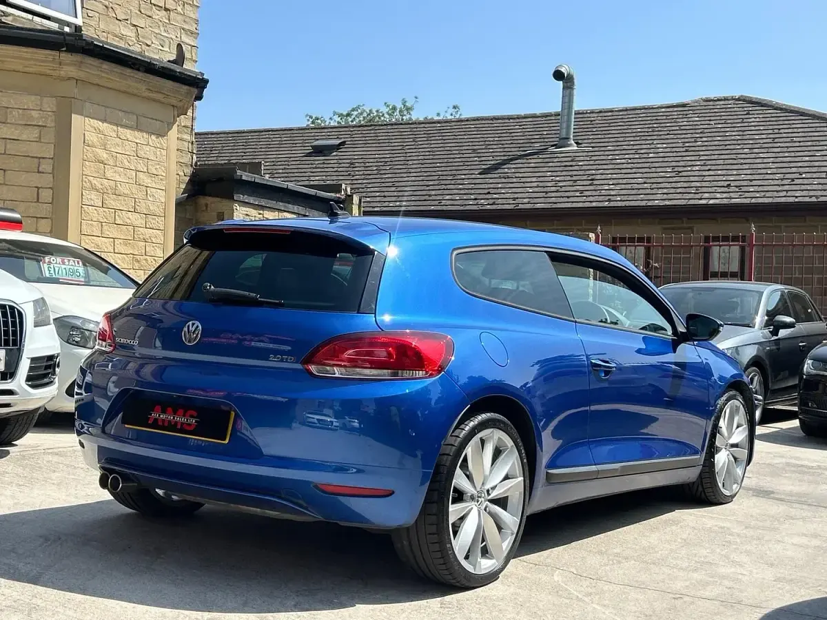 Used VW Scirocco GT 177 HP (130 kW) 2013 Blue Coupe