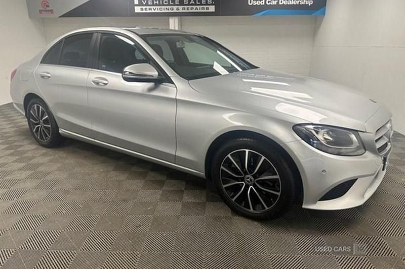 Used Mercedes C200 SE 2019 Silver Sedan