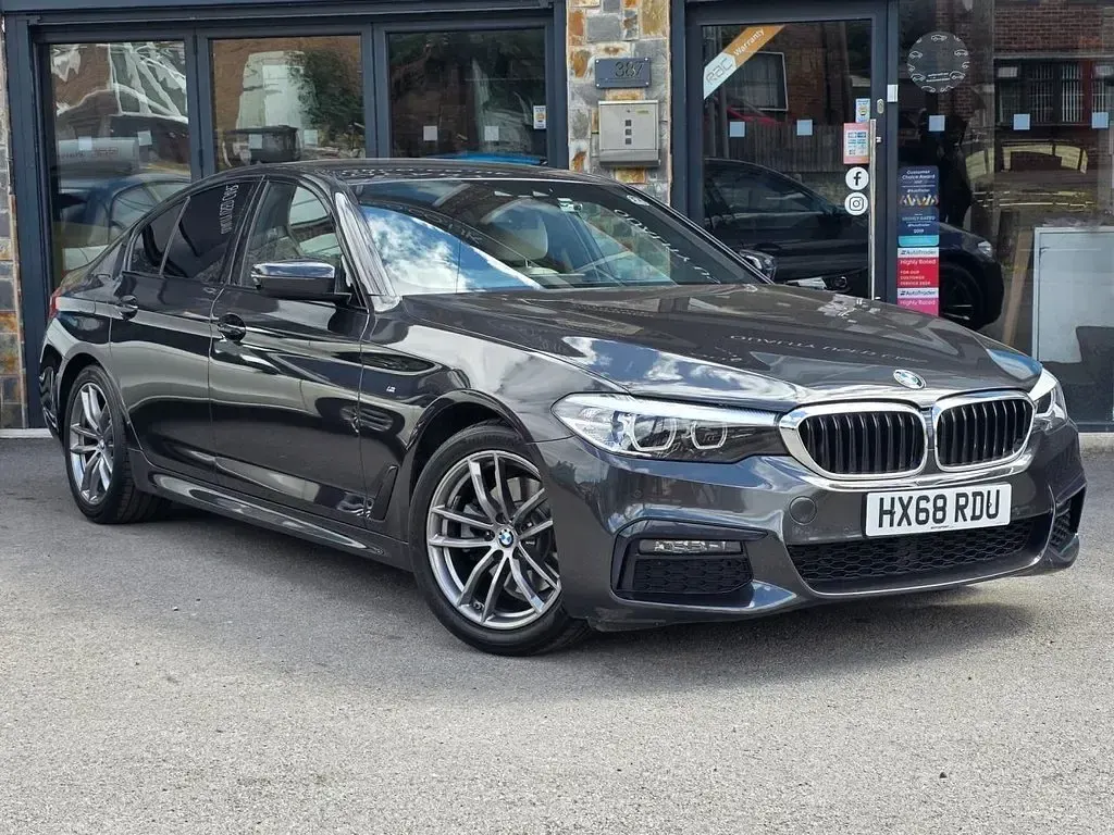 Used BMW 520 M Sport 190 HP (139 kW) 2018 Grey Sedan