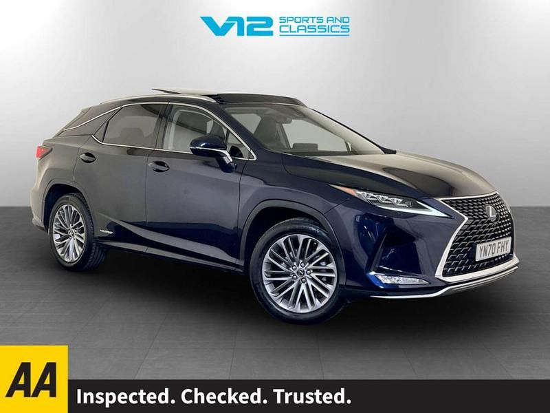 Blue Used 2020 Lexus RX450h SUV | £32,995 (Expensive) - Image 1/2