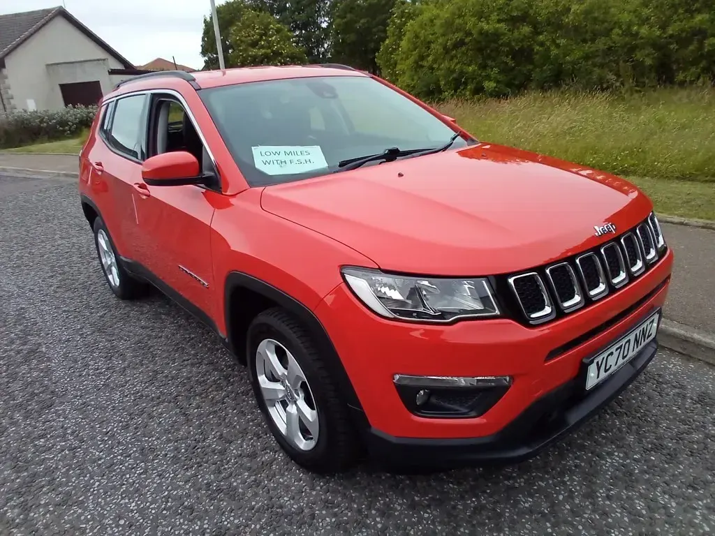 Used Jeep Compass Longitude 140 HP (102 kW) 2020 Red SUV