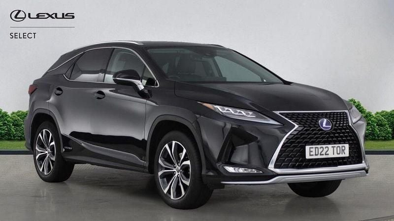Black Used 2022 Lexus RX450h SUV | £31,850 (Good price) - Image 1/4