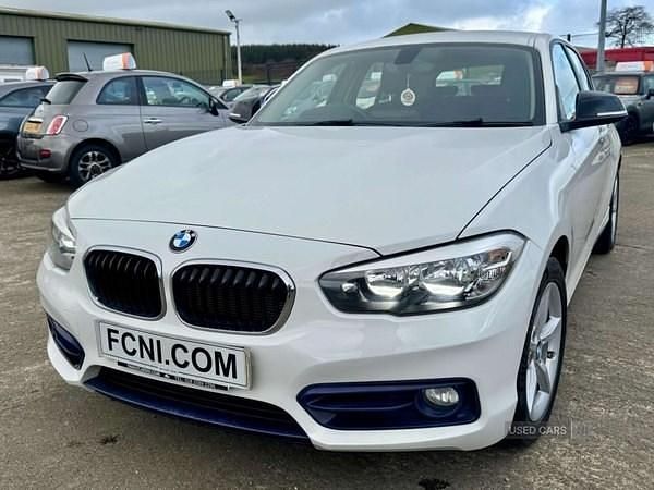Used BMW 116 Sport Line 2017 White Hatchback