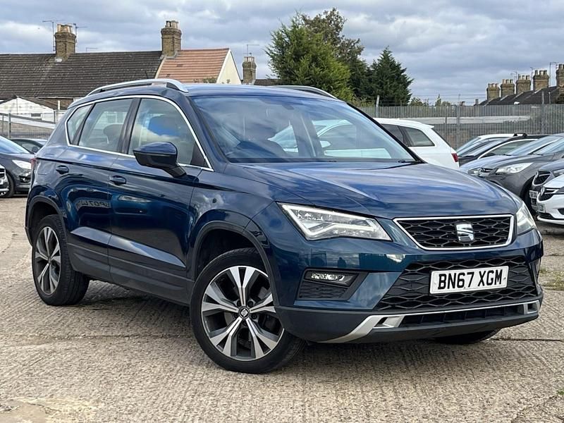 Used Seat Ateca Ecomotive 115 HP (84 kW) 2017 Blue SUV