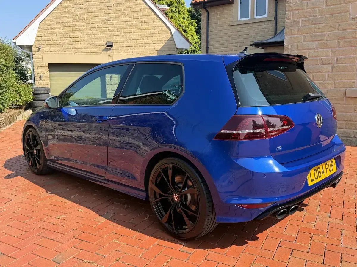 Used VW Golf VII R 2014 Blue Hatchback