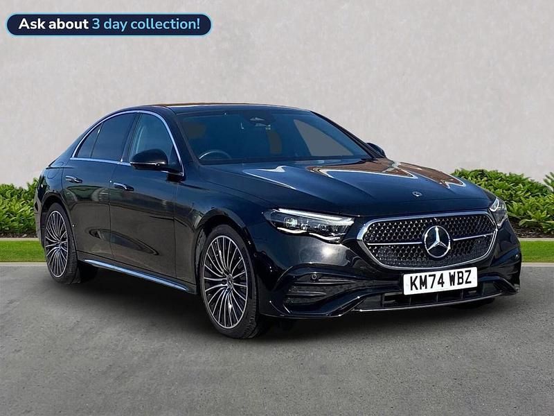 Black Used 2024 Mercedes E300 AMG Line Premium Plus Sedan | £61,997 (Expensive) - Image 1/4