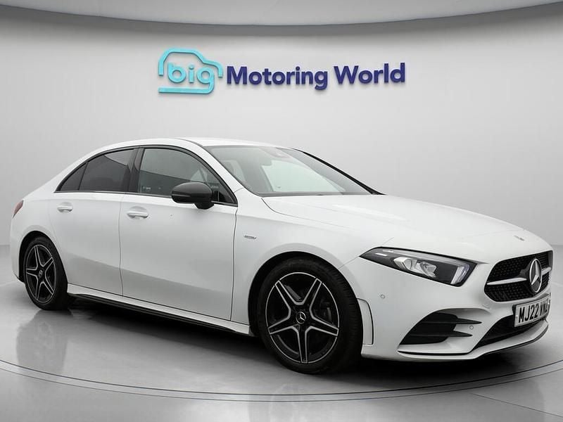 White Used 2022 Mercedes A180 Executive Sedan | £20,200 (Fair price) - Image 1/4