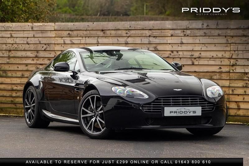 Black Used 2011 Aston Martin V8 Vantage Coupe | £38,990 (Expensive) - Image 1/4