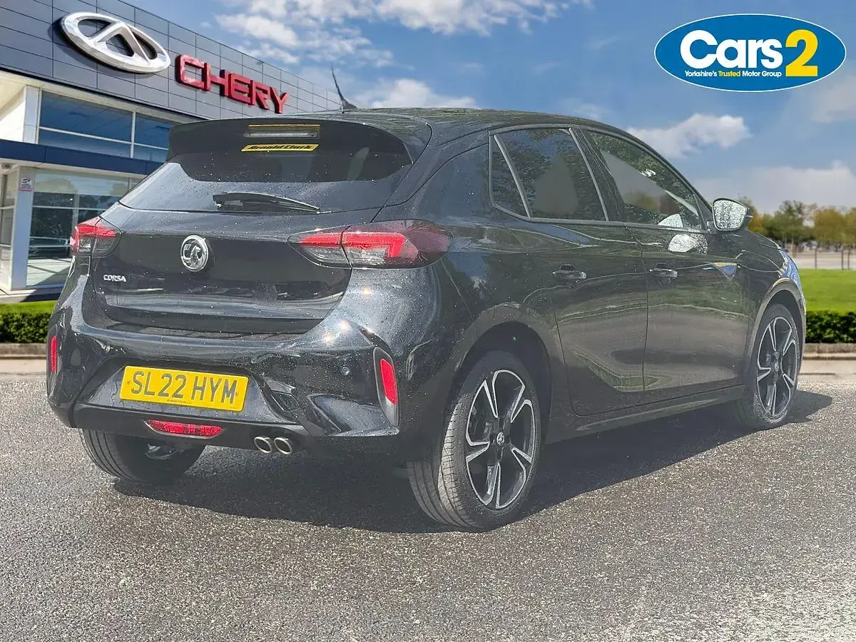 Used Vauxhall Corsa Edition 131 HP (96 kW) 2022 Black Hatchback