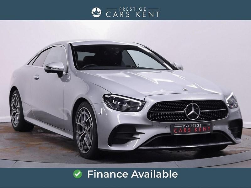 Used Mercedes E220 AMG Line Premium 2022 Silver Coupe