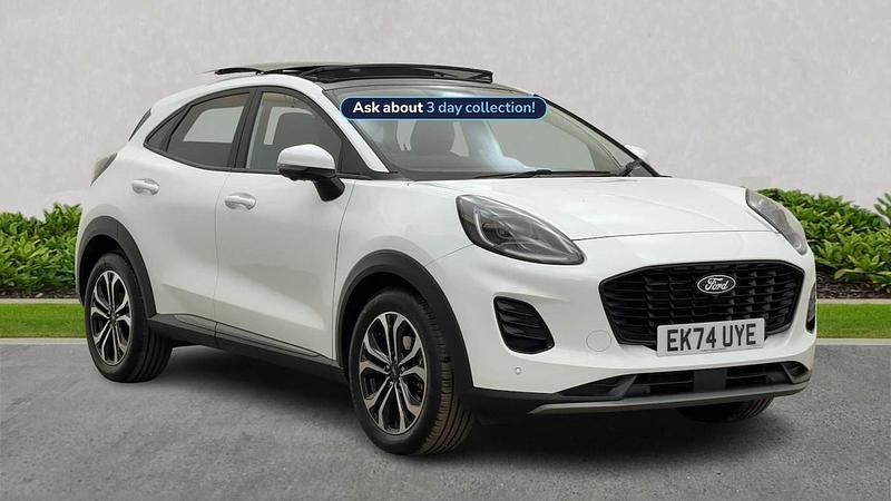 White Used 2024 Ford Puma Titanium Hatchback | £19,499 (A bit pricey) - Image 1/4