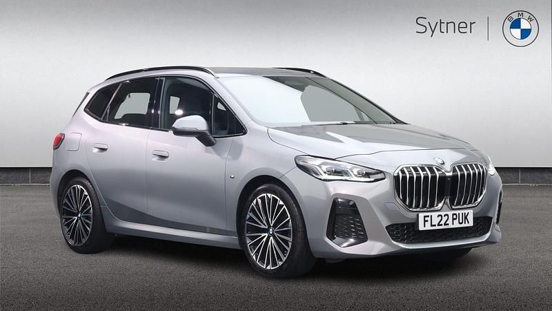 Used BMW 220 Active Tourer M Sport 168 HP (123 kW) 2022 Grey MPV