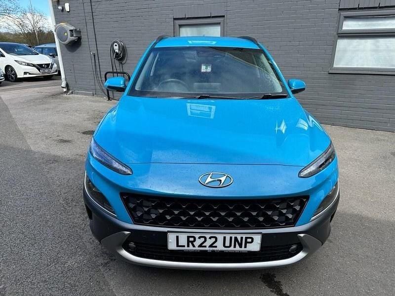 Used Hyundai Kona Premium 120 HP (88 kW) 2022 Blue SUV