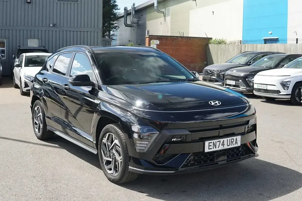 Used Hyundai Kona N Line 129 HP (94 kW) 2025 Black SUV