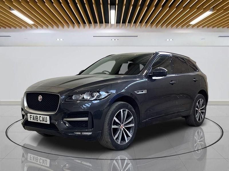 Used Jaguar F-Pace R-Sport 240 HP (176 kW) 2018 Grey SUV