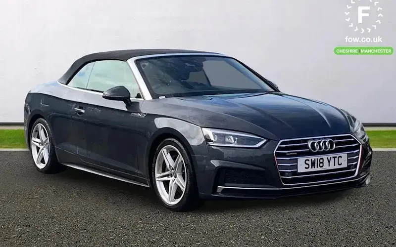 Used Audi A5 Cabriolet S-Line 252 HP (185 kW) 2018 Cabriolet