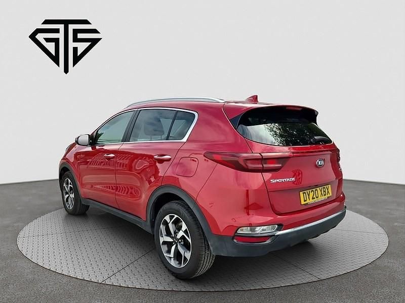 Used Kia Sportage 136 HP (100 kW) 2020 Red SUV