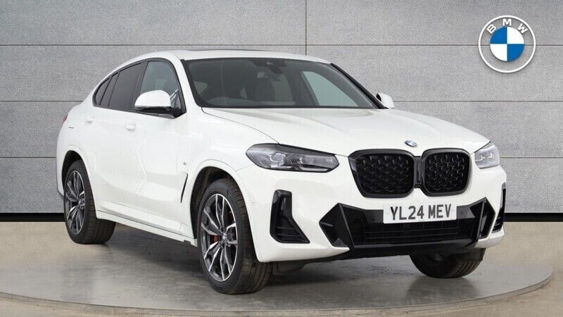 White Used 2024 BMW X4 M Sport SUV | £47,500 (Good price) - Image 1/4