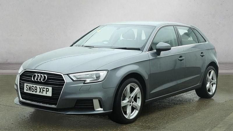 Used Audi A3 Sportback Sport 116 HP (85 kW) 2019 Grey Hatchback