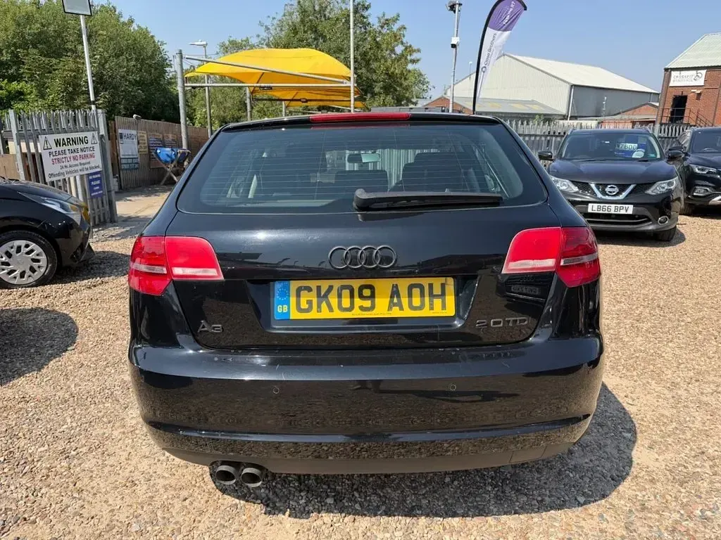 Used Audi A3 Sport 170 HP (125 kW) 2009 Black Hatchback